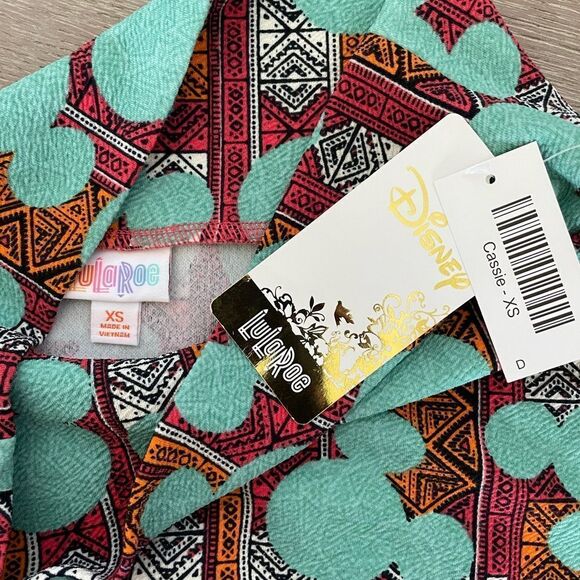 LuLaRoe Disney Minnie Mouse Print Cassie Pencil Skirt XS - Picture 3 of 3